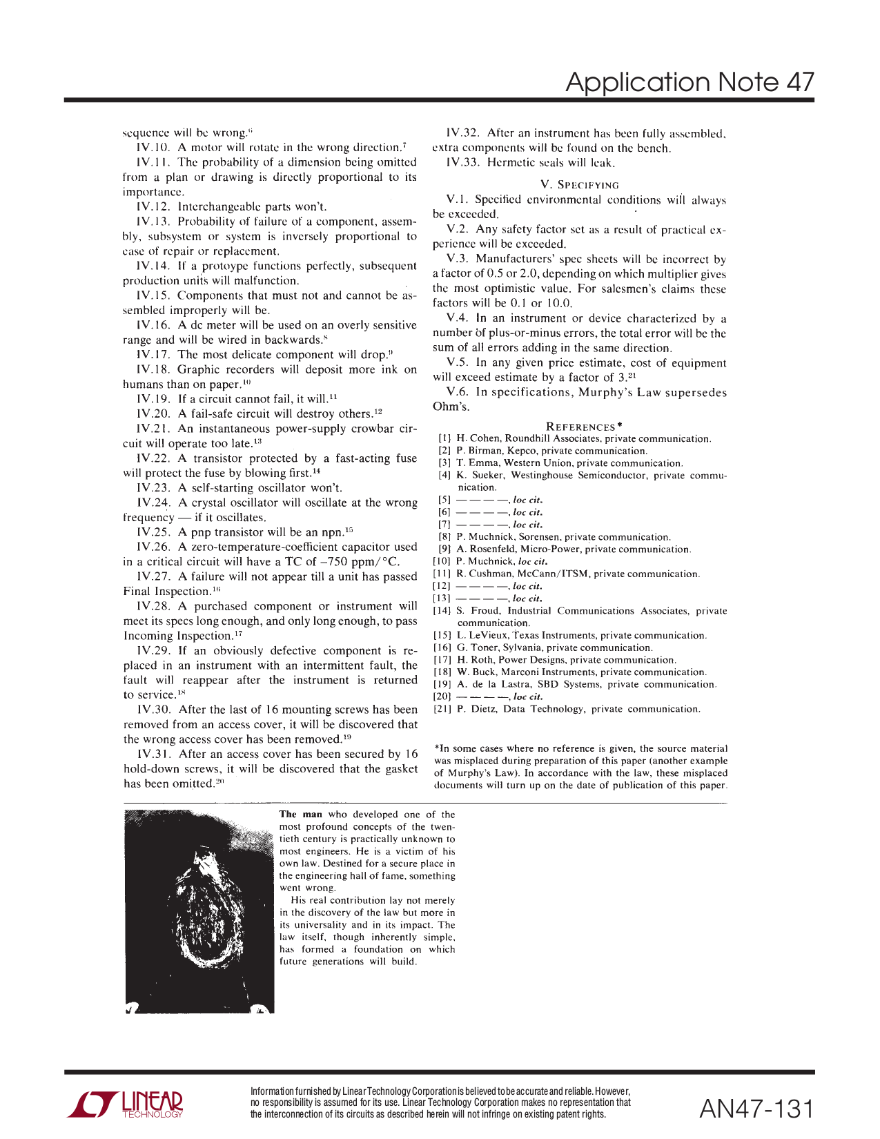 Edsel Murphy-LT Application Note AN47-131